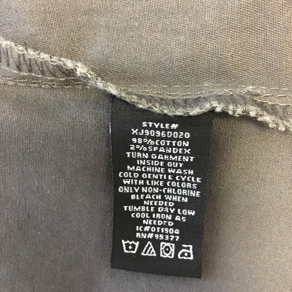 Sanctuary Clothing Charcoal Hem Draw Cord Jacket - Picture 6 of 7